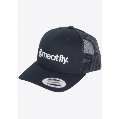 Meatfly MF Logo Trucker Dark Grey Šedá – Hledejceny.cz