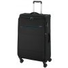 Cestovní kufr D&N 4W L černá 9074-01 101 l