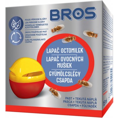 Bros Lapač octomilek jablko 15 ml 381 – Zboží Mobilmania