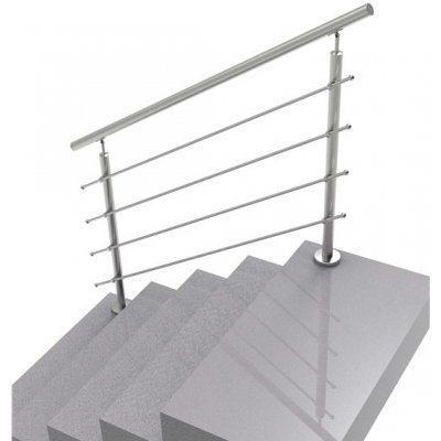 UMAKOV Nerezové zábradlí na schody, 1500x900mm, VS - sada pro montáž A-ZVS90-1500