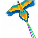 Lean Toys 15988 Létací drak Papoušek 250 × 140 cm – Hledejceny.cz