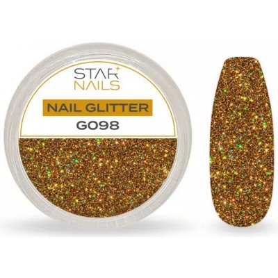 Starnails Nail Art zdobení glitter G098 – Hledejceny.cz