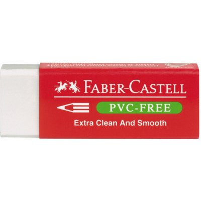 Faber-Castell Pryž bílá / 62 x 21,5 x 11 mm – Sleviste.cz