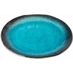 Jídelní talíř SKY BLUE 24 x 20 cm, ovál, modrá, keramika, MIJ – Sleviste.cz