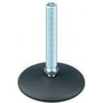 plastová noha M12x150 patka 80mm s kloubem a otvory – Hledejceny.cz