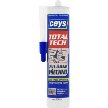 CEYS TOTAL TECH MS lepidlo a tmel 290 ml transparentní