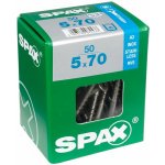 SPAX vruty 5x70mm T-STAR zápustná hlava, částečný závit, pozink – Hledejceny.cz