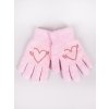Dětské rukavice Yoclub rukavice pink