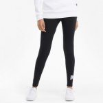 Puma ESS Logo Leggings 586832 01 Černá – Zboží Mobilmania