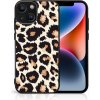 Pouzdro a kryt na mobilní telefon Apple PROTEMIO 77710 MY ART pro Apple iPhone 15 LEOPARD PRINT (238)