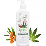 Herbavera tělové mléko konopné s včelím voskem 400 ml – Zboží Dáma