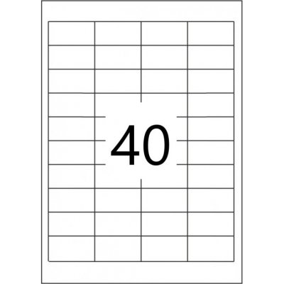 Rayfilm R0ECO.0203A A4 4400 etiket – Zboží Mobilmania