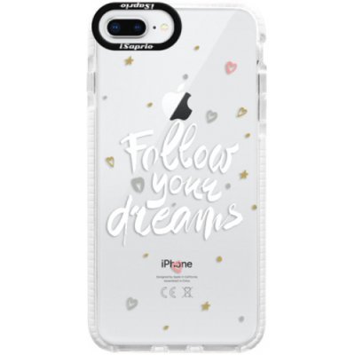 Pouzdro iSaprio Follow Your Dreams white Apple iPhone 8 Plus
