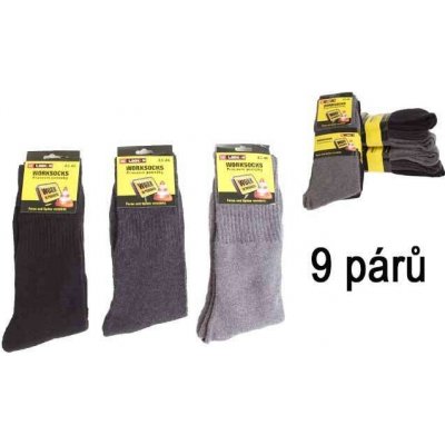 Pracovní ponožky 9 párů