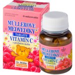 Dr. Müller Müllerovi medvídci Vitamin C s příchutí černého rybízu 45 tablet – Hledejceny.cz