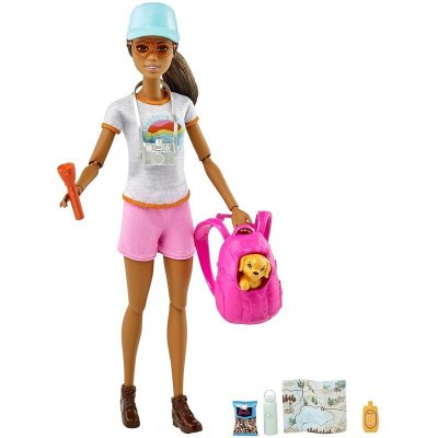 Barbie turistka s batohem – Zboží Mobilmania