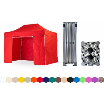 TENTino BIG HEXAGON 3x4,5 m 10B SVĚTLE HNĚDÁ – Hledejceny.cz