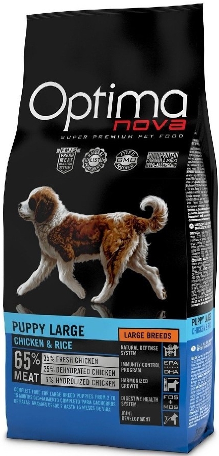 Optima Nova Dog Puppy Large 12 kg