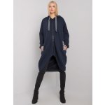 Dámská dlouhá mikina na zip RV BL 6832.10 tmavě modrá – Zboží Dáma