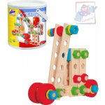 Woody 90895 Constructor v kyblíku 130 ks – Zboží Dáma