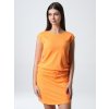 Dámské šaty Loap BLUSKA dámské sportovní šaty oranžová neon