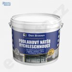 Den Braven Podlahový nátěr RYCHLESCHNOUCÍ kbelík 4 kg – Sleviste.cz