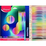 Maped Pastelky Color'Peps Nightfall 24 ks 9831 – Zboží Živě