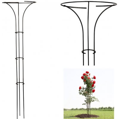 Versanis Stojan na květiny 572 128 cm černý – Zboží Dáma