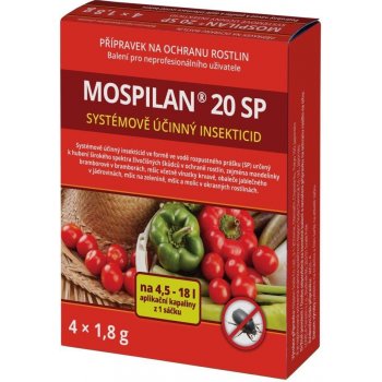 Floraservis Mospilan 20 sp 4 x 1,8 g