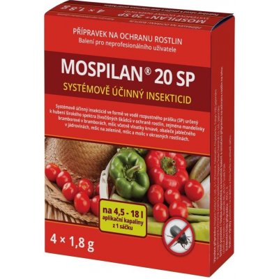 Floraservis Mospilan 20 sp 4 x 1,8 g