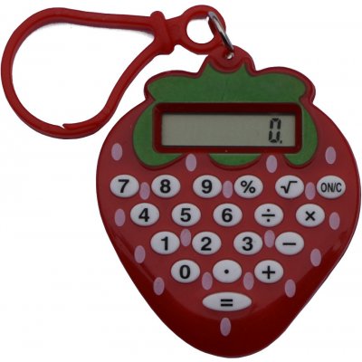 GTUP Kalkulačka pro děti JAHODA červená GT-24RED – Zbozi.Blesk.cz