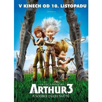 Arthur a souboj dvou světů DVD