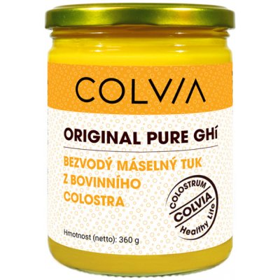 Colvia original Pure Ghí máslo z Colostra 360 g – Zboží Dáma