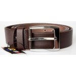 Pánský kožený opasek FLW tmavě hnědý – Zbozi.Blesk.cz