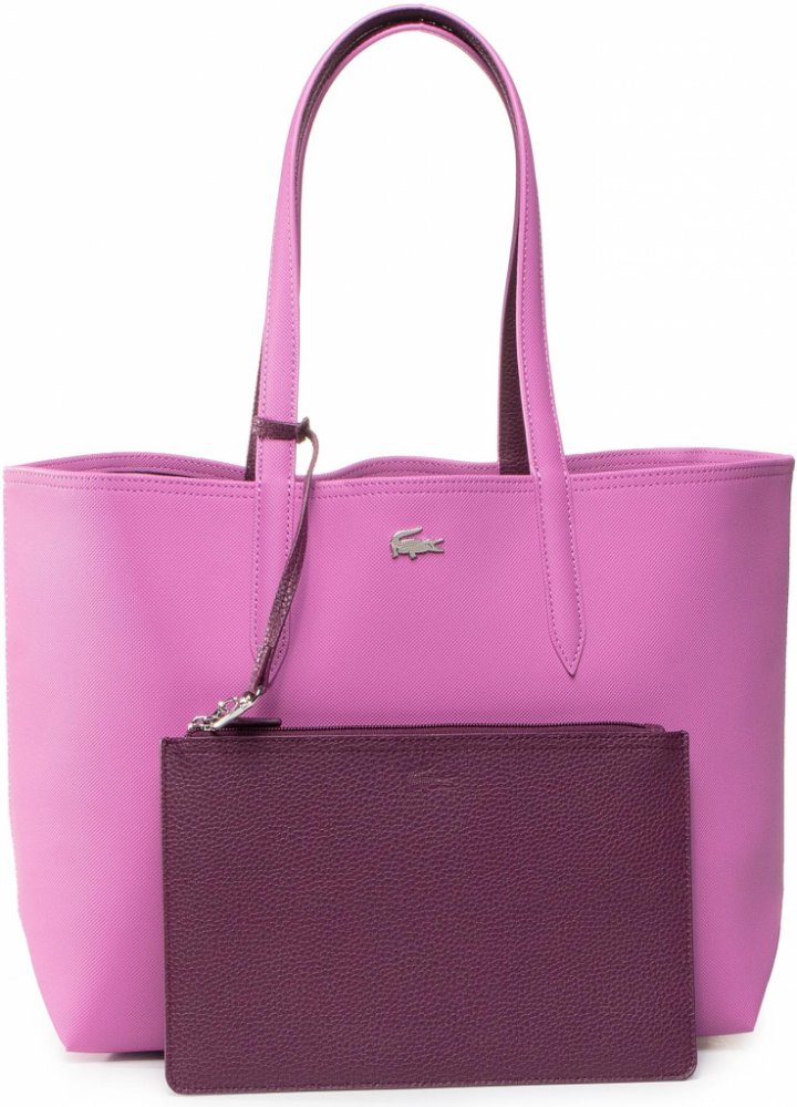 Lacoste Shopping Bag NF2142AA růžová fialová | Srovnanicen.cz