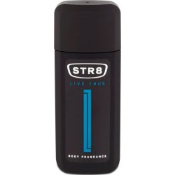 Str8 Live True tělový sprej pro muže 75 ml