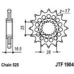 JT Sprockets JTF1904-17RB | Zboží Auto