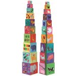 Djeco skládací kostky pyramida Moji kamarádi – Zboží Mobilmania