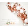 Svatební dekorace Sada na balonkovou girlandu Rose gold - Amscan
