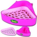 Tommi Toaleta pro fretky a hlodavce s roštem 18 x 18 x 24,5 cm – Sleviste.cz