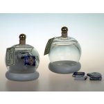 DT GLASS Láhev Magic Smart s výdutí, slivovice 42% se srdíčky – Hledejceny.cz