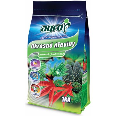 Agro Organominerální hnojivo okrasné dřeviny 1 kg – Hledejceny.cz