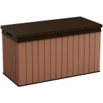 Keter DARWIN 380L 142,5 x 65,3 x 54,5 cm hnědý 17211691 – Zboží Dáma