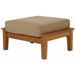 Barlow Tyrie Teaková podnožka Haven, 79x65x40 cm, rám teak, venkovní látka Sunbrella Standard – Hledejceny.cz