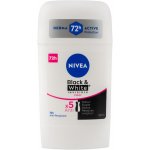 Nivea Invisible for Black & White Clear deostick 50 ml – Hledejceny.cz