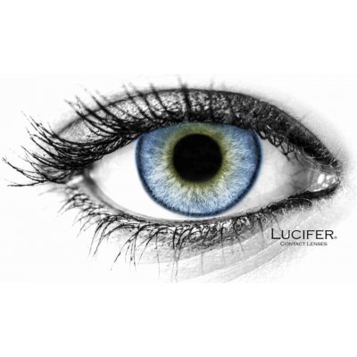Lucifer Barevné čočky - nedioptrické - Cloud R Blue 2 čočky – Zboží Mobilmania