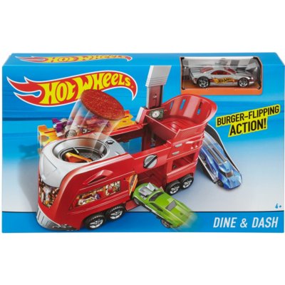 Hot Wheels Herní set Dráha s autíčkem Dine & Dash – Hledejceny.cz