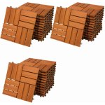 FurniGO mozaika 30 x 30 cm akácie 33 ks – HobbyKompas.cz