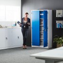 AJ Produkty Style 1900 x 1000 x 400 mm bílá, modré dveře