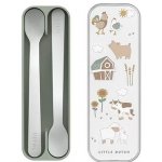 Little Dutch Lžičky 2 ks s pouzdrem Farma – Zboží Mobilmania